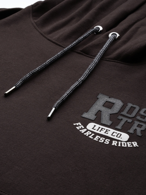 The Roadster Life Co. Brand Logo Printed Hooded Sweatshirt - Image 2