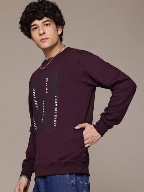 Roadster The Lifestyle Co Brand Logo Print Sweatshirt - Image 4