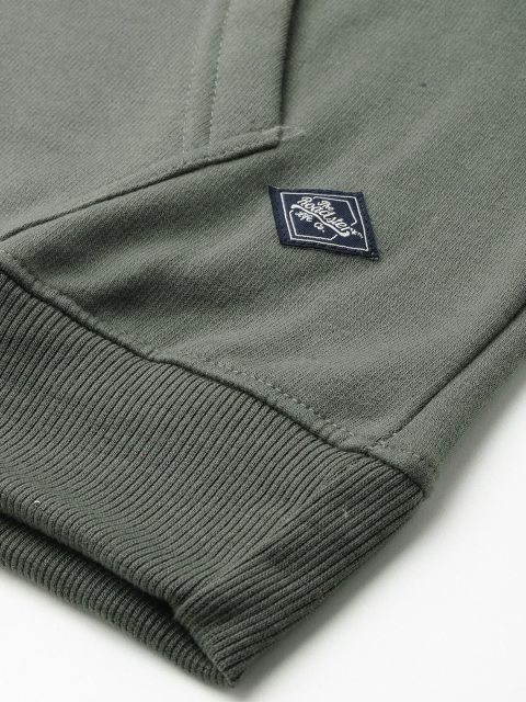 The Roadster Lifestyle Co. Men Mock Neck Sweatshirt - Image 6