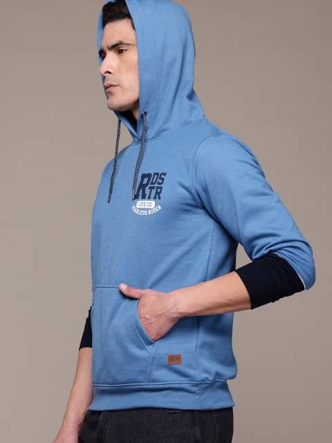 The Roadster Lifestyle Co. Brand Logo Print Hooded Sweatshirt - Image 3