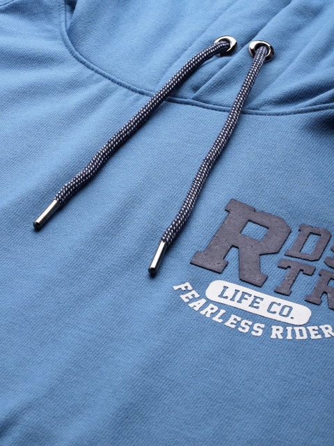 The Roadster Lifestyle Co. Brand Logo Print Hooded Sweatshirt - Image 2