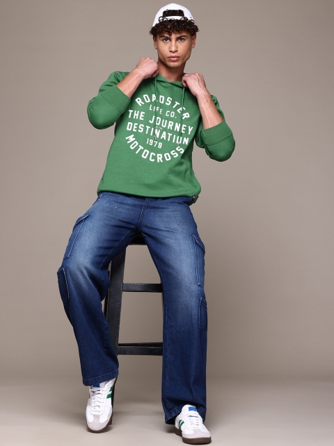 The Roadster Lifestyle Co. Printed Hooded Sweatshirt - Image 6