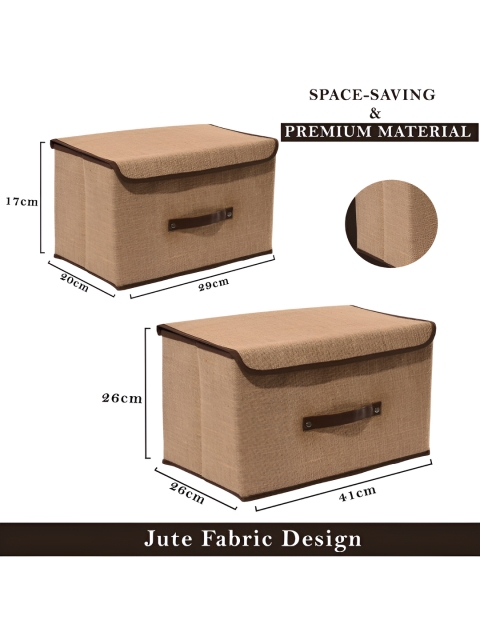 Kuber Industries 2 Drawer Organiser Foldable Storage Box Clothes Organiser - Image 4