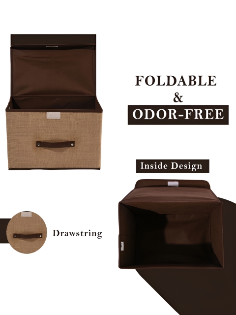Kuber Industries 2 Drawer Organiser Foldable Storage Box Clothes Organiser - Image 3