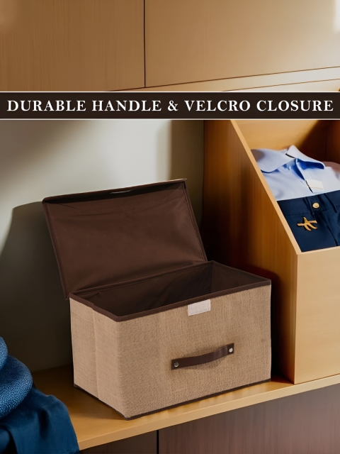 Kuber Industries 2 Drawer Organiser Foldable Storage Box Clothes Organiser - Image 5