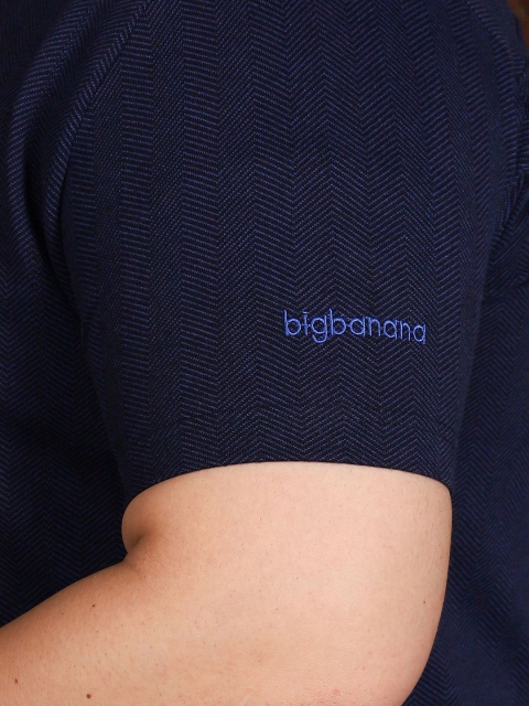 bigbanana Men Plus Size Striped Knitted Shirt - Image 7
