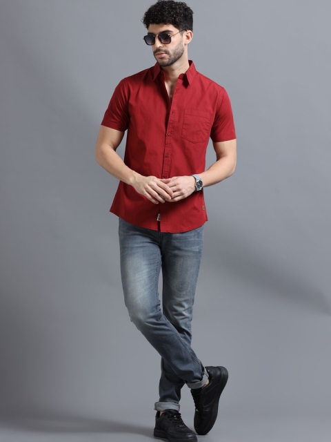 The Roadster Lifestyle Co Pure Cotton Half Sleeve Shirts - Image 5