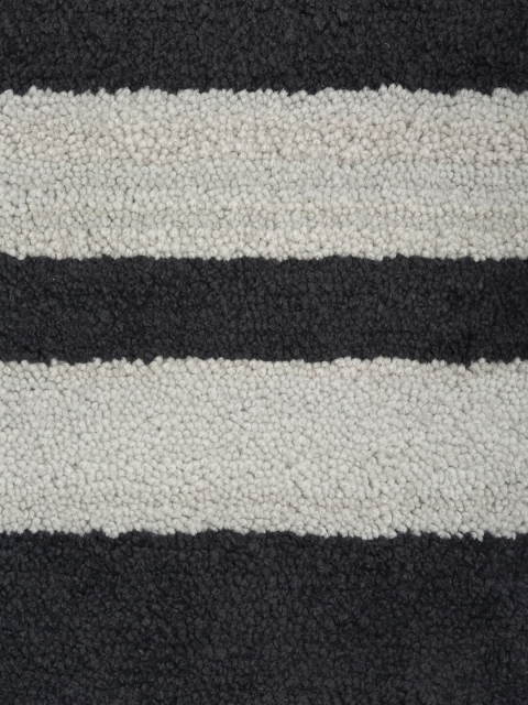 HOSTA HOMES Black & White 2 Pieces Self-Designed Anti-Skid Doormat - Image 4