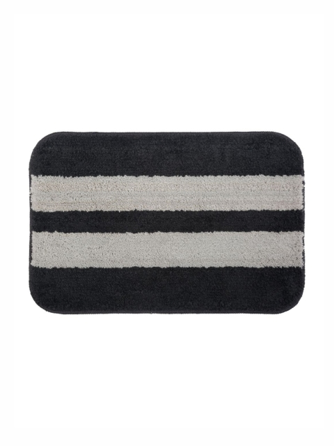 HOSTA HOMES Black & White 2 Pieces Self-Designed Anti-Skid Doormat - Image 7