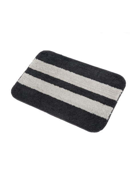 HOSTA HOMES Black & White 2 Pieces Self-Designed Anti-Skid Doormat - Image 5