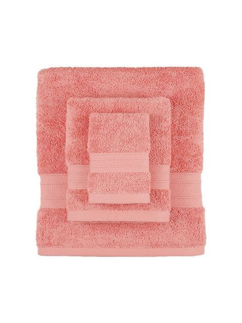 MYTRIDENT Soft Comfort Coral 6 Pieces Pure Cotton 500 GSM Towel Set - Image 5