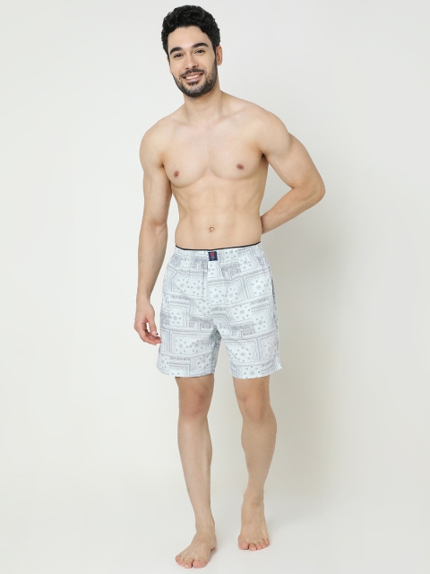 UnderJeans by Spykar Men Printed Cotton Boxers - Image 5