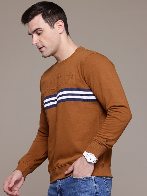 Nautica Embossed Striped Detail Sweatshirt - Image 3