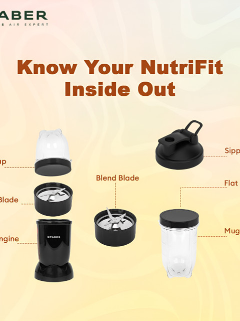 FABER Black Nutri fit Nero Hand Blender - Image 4