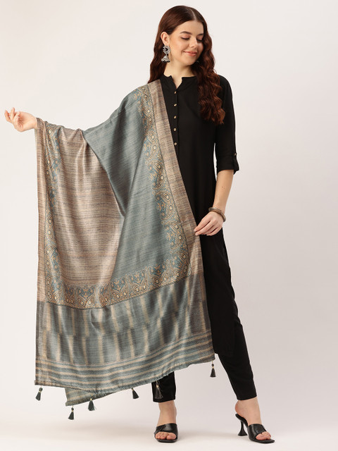 SANGAM PRINTS Ethnic Motifs Printed Dupatta - Image 3