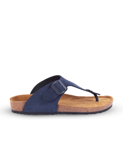 Mochi Men Leather Slip-On Comfort Sandals - Image 4