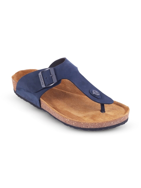 Mochi Men Leather Slip-On Comfort Sandals - Image 2