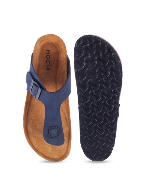 Mochi Men Leather Slip-On Comfort Sandals - Image 5