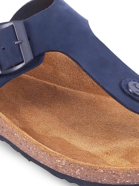 Mochi Men Leather Slip-On Comfort Sandals - Image 6