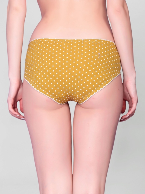 DEALSEVEN FASHION Polka Dots Printed Seamless Mid-Rise Hibster Brief - Image 4