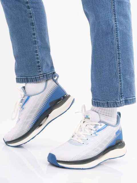 HRX by Hrithik Roshan VS24HRX2A-WHITE / BLUE Men Mesh Marking Running Shoes - Image 7