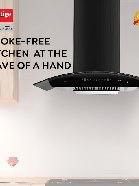 Prestige oscar 900 Baffle Filter & Powerful Suction Chimney- 1000m3/hr - Image 2