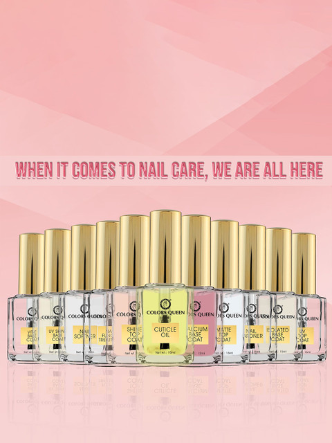 Colors Queen Isolated Base Coat Quick Drying Nail Polish - 15 ml - Image 4