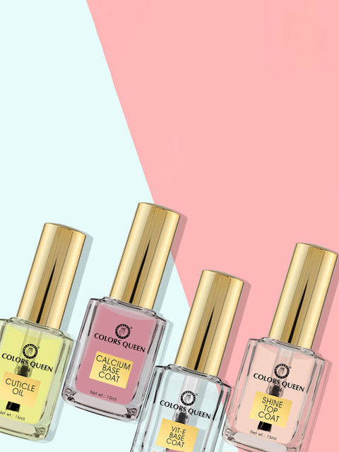 Colors Queen Isolated Base Coat Quick Drying Nail Polish - 15 ml - Image 3