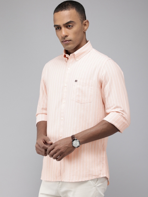 Arrow Sport Striped Slim Fit Opaque Pure Cotton Casual Shirt - Image 4