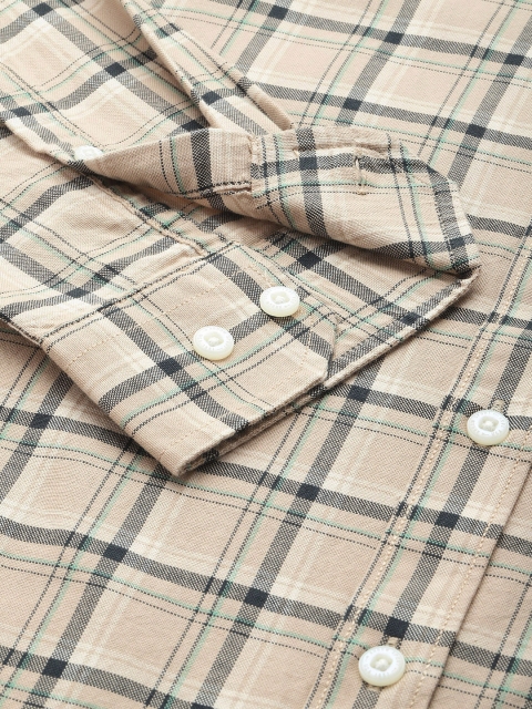 Arrow Sport Pure Cotton Manhattan Slim Fit Checked Casual Shirt - Image 3
