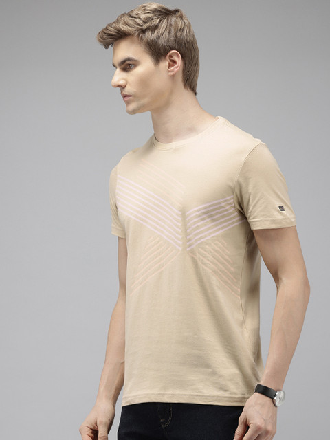 Arrow Sport Striped Pure Cotton T-shirt - Image 3