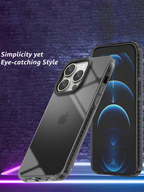 Karwan Solid Printed iPhone 11 Pro Back Case Mobile Accessories - Image 2