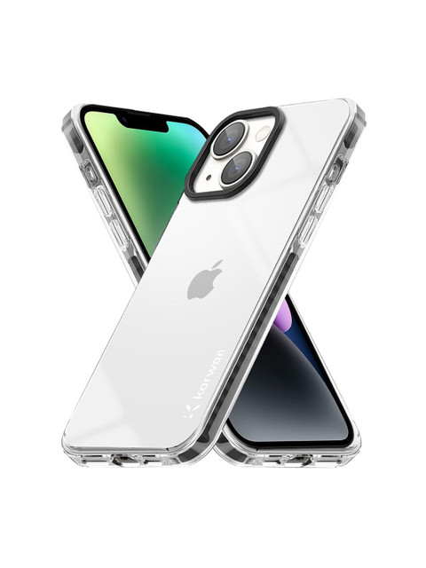 Karwan Solid Printed iPhone 14 Back Case Mobile Accessories