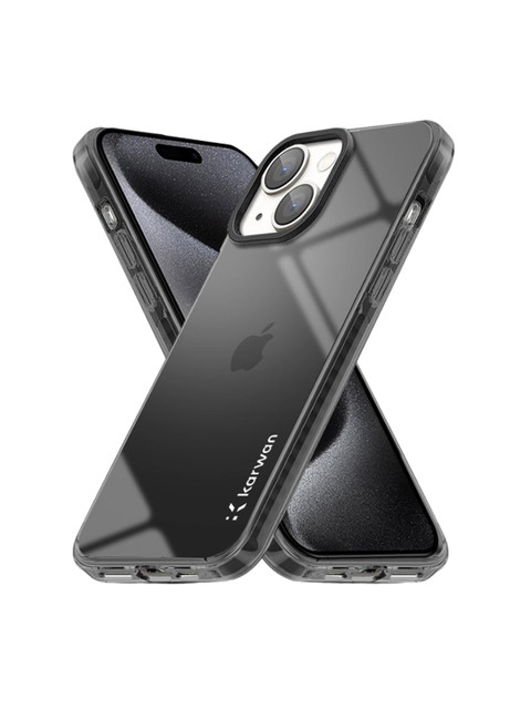 Karwan Solid Printed iPhone 15 Back Case Mobile Accessories