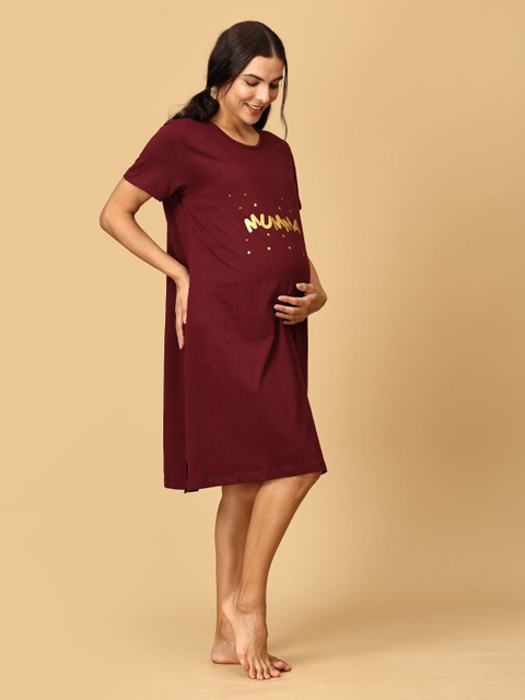 The Mom Store Maternity A-Line Dress - Image 3