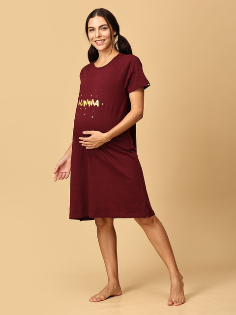 The Mom Store Maternity A-Line Dress - Image 4