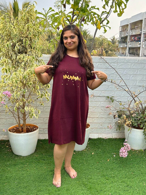 The Mom Store Maternity A-Line Dress - Image 7