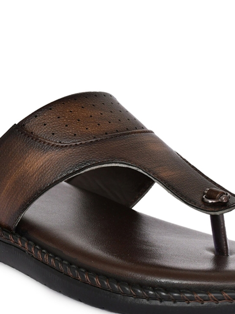 The Roadster Lifestyle Co. Men Brown Comfort Sandals - Image 6