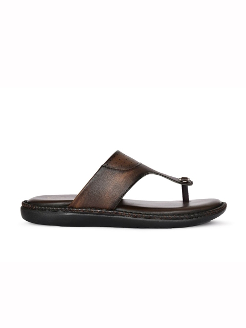 The Roadster Lifestyle Co. Men Brown Comfort Sandals - Image 4