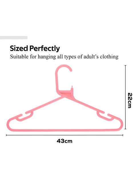 Kuber Industries Blue & Pink 12Pieces Clothes Hangers - Image 4