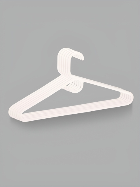 Kuber Industries White 12Pieces Cloth Hangers - Image 6