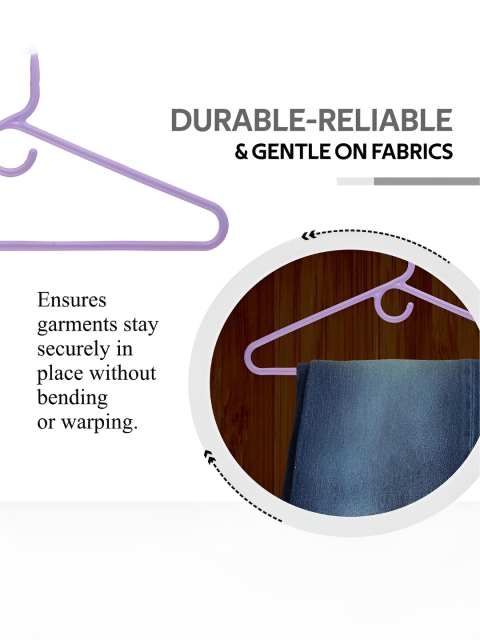 Kuber Industries Purple 6Pieces Clip Hangers - Image 5