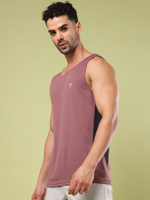 Technosport Slim Fit Colourblocked Technocool+ Gym Vests - Image 3