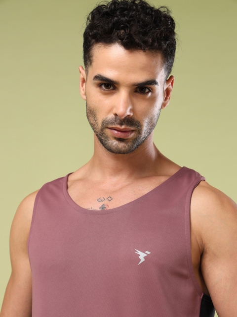 Technosport Slim Fit Colourblocked Technocool+ Gym Vests - Image 2