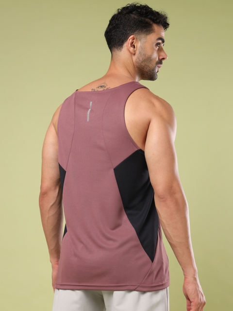 Technosport Slim Fit Colourblocked Technocool+ Gym Vests - Image 4