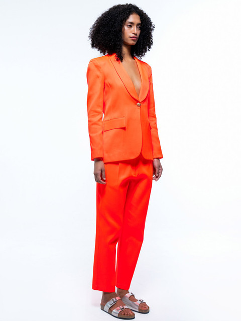 SOTBELLA Single-Breasted Shawl Collar Formal Blazer - Image 3