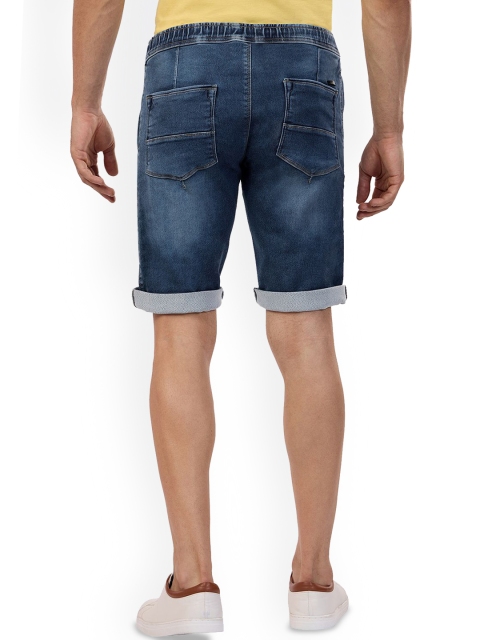 beevee Men Mid Rise Denim Shorts - Image 4