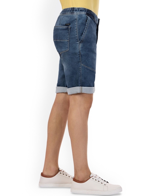 beevee Men Mid Rise Denim Shorts - Image 2