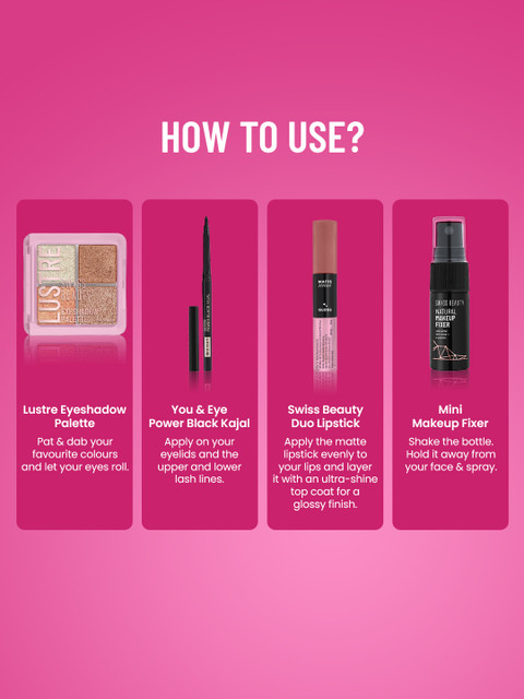 SWISS BEAUTY Easy-To-Do Makeup Kit - Image 5