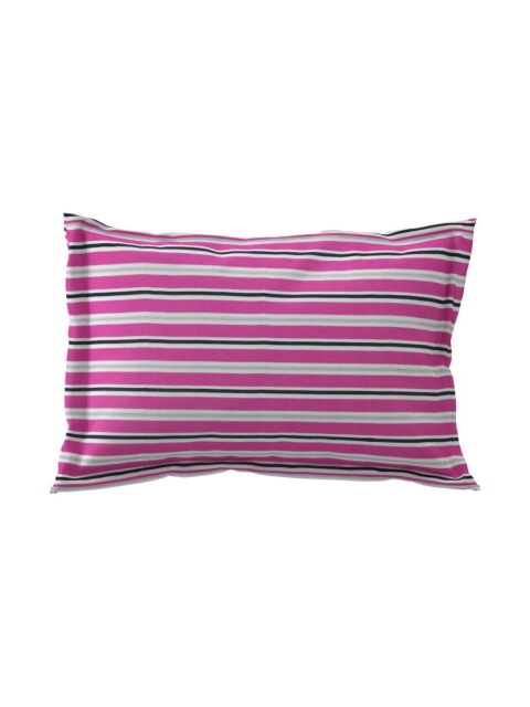 Salona Bichona Pink & White Floral 120 TC King Bedsheet with 2 Pillow Covers - Image 5